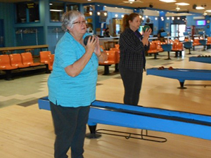 Guild member bowling