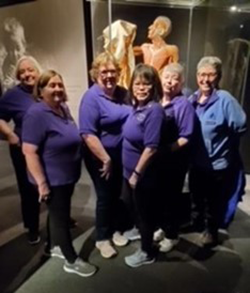 Memory Lane Trefoil Guild visit museum