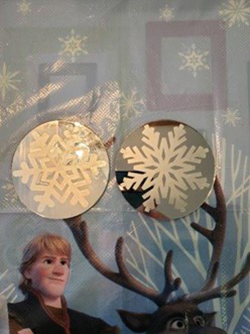 Taiga Adventure Trefoil Guild Snowflake coasters