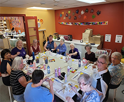 Etobicoke Trefoil Guild make pottery