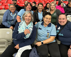 Together Again Trefoil Guilde at the Whitecaps game