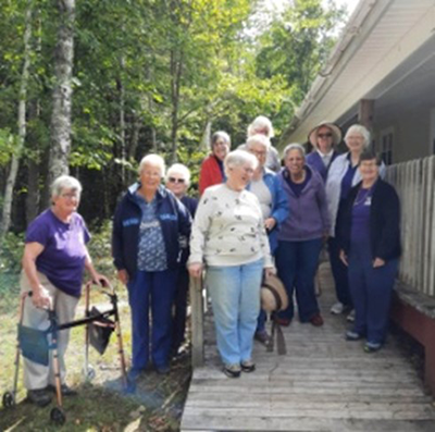 Victoria Carleton Trefoil Guild at Camp Chip